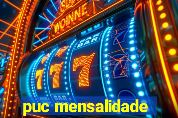 puc mensalidade