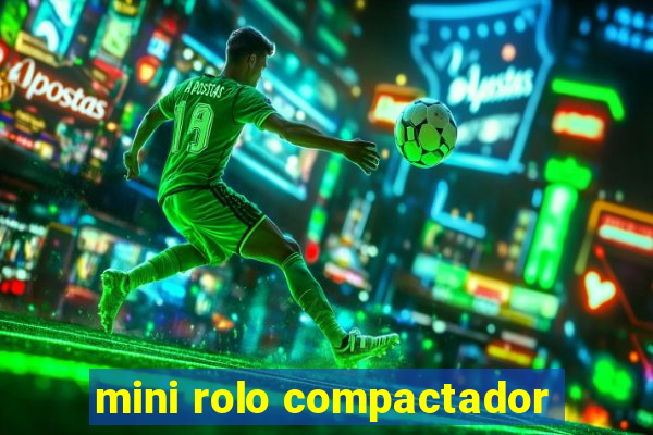 mini rolo compactador