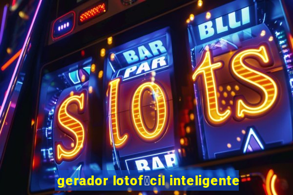 gerador lotof谩cil inteligente