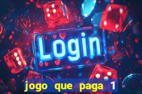 jogo que paga 1 real no pix