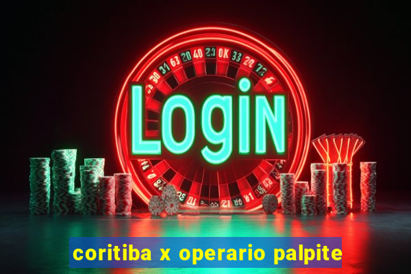 coritiba x operario palpite