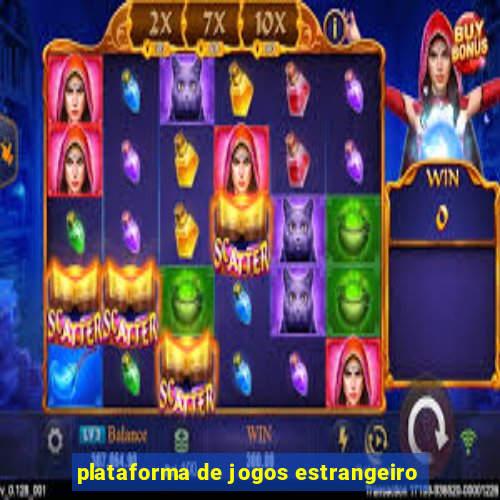 plataforma de jogos estrangeiro