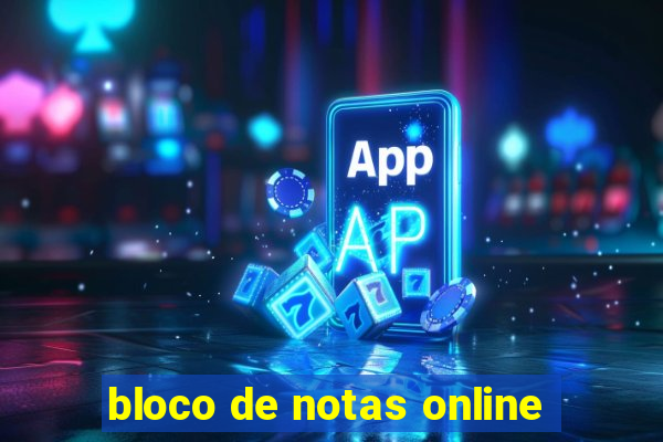 bloco de notas online