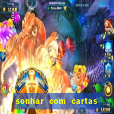 sonhar com cartas de baralho no chao