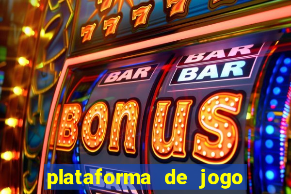 plataforma de jogo nova pagando