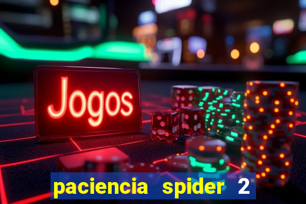 paciencia spider 2 naipes jogar