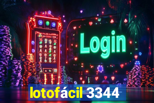 lotofácil 3344