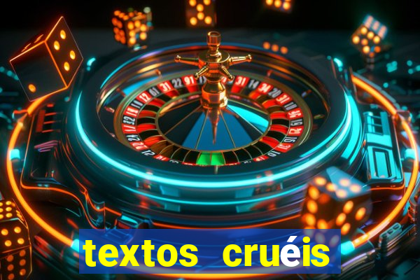 textos cruéis demais para serem lidos rapidamente pdf