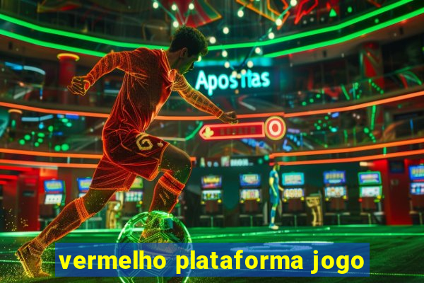 vermelho plataforma jogo