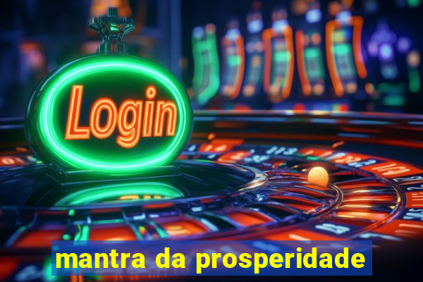 mantra da prosperidade