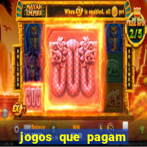 jogos que pagam dinheiro de verdade via pix