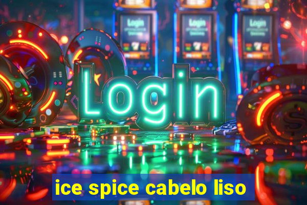 ice spice cabelo liso